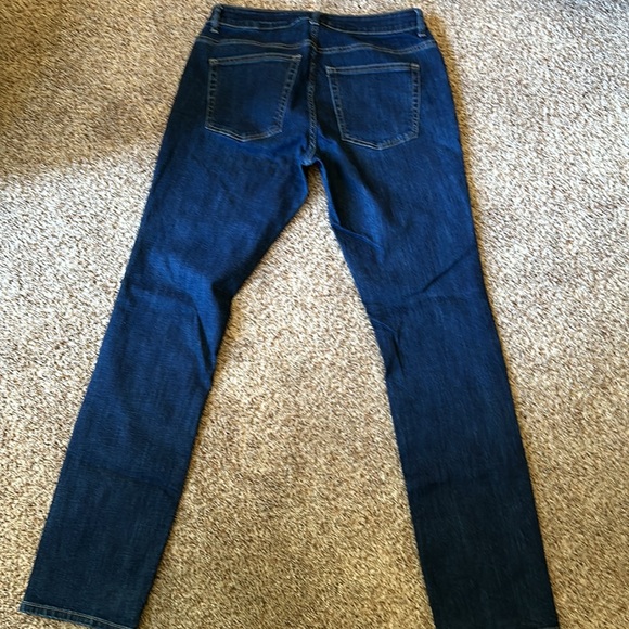 Warp + Weft AMS Amsterdam Slim Men’s Denim Jeans, 33X34 in Midnight - Picture 3 of 7